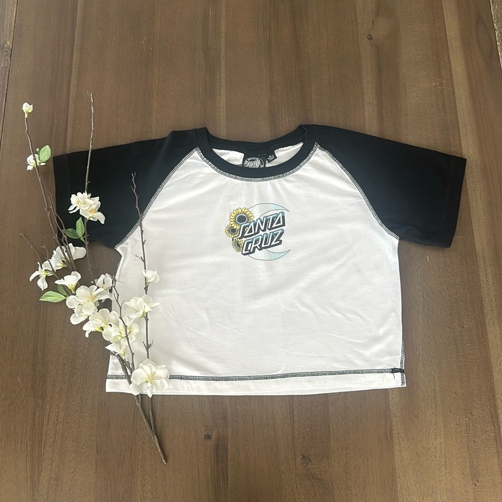 Santa cruz cropped shirt